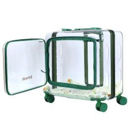 Doggy Space Capsule Pet Portable Large Capacity Out Pull Rod Box