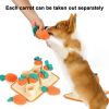 pet dog snuff pad toy training smell toy