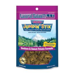 Natural Balance Pet Foods L.I.T Hip-Stix Venison Formula Semi-Moist Dog Treats 3.5 oz Mini