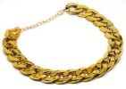 puppy necklace gold and silver 37cm*2cm