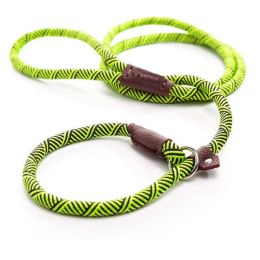 Durable Dog Leashes (Color: Yellow, size: L)