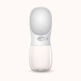 Wholesale pet dog cat water bottle portable (Color: White, size: 350ml)