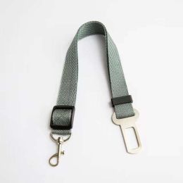 pet dog leash harness (Color: Light Grey, size: Strong and safe)