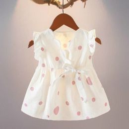 baby girl princess dress (Color: Pink, size: 130cm)