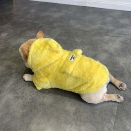Dog Thick Hoodie (Color: Yellow, size: M)
