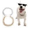puppy necklace gold and silver 37cm*2cm