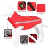 Outdoor big dog jacket; soft and comfortable dog coat; pet dog clothes; thickened dog cotton padded clothing